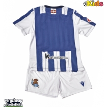 Real Sociedad Replica Home Minikit 2025-26 Short Sleeve (+ pants)